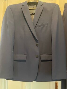 Van Heusen Dark Navy Two-Button Sport Coat